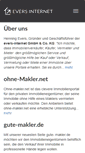 Mobile Screenshot of evers-internet.de